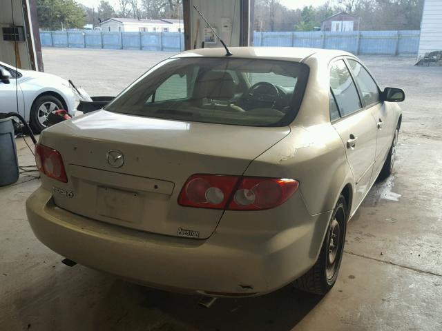 1YVFP80C455M52195 - 2005 MAZDA 6 I BEIGE photo 4