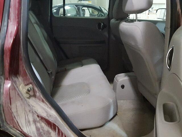 3GNDA13D87S605977 - 2007 CHEVROLET HHR LS Burdeos foto 6