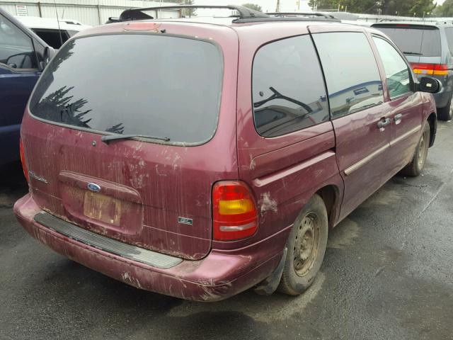 2FMZA514XWBC51257 - 1998 FORD WINDSTAR W MAROON photo 4