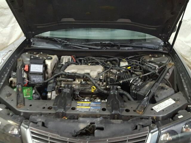 2G1WF55E559267473 - 2005 CHEVROLET IMPALA GRAY photo 7