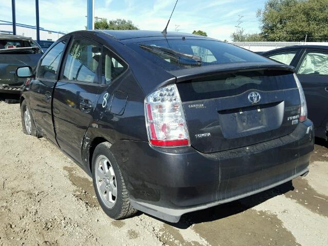 JTDKB20U193502755 - 2009 TOYOTA PRIUS CHARCOAL photo 3