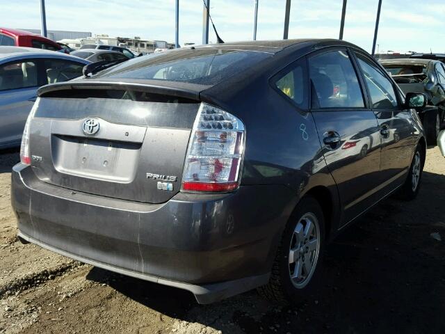 JTDKB20U193502755 - 2009 TOYOTA PRIUS CHARCOAL photo 4