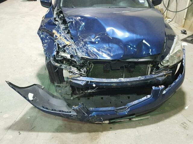 1HGCM66514A078425 - 2004 HONDA ACCORD EX BLUE photo 7