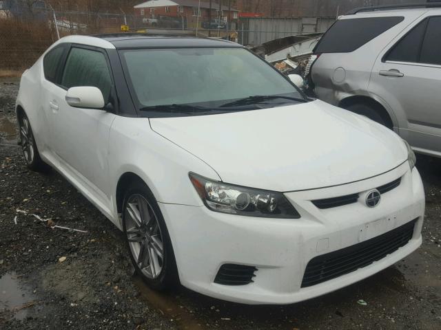 JTKJF5C78C3026172 - 2012 TOYOTA SCION TC WHITE photo 1