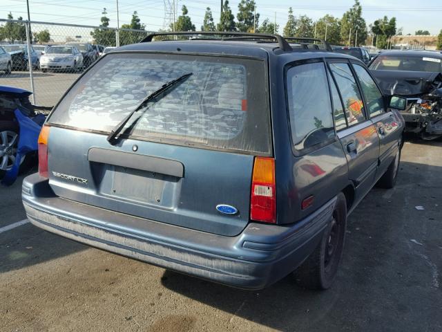 1FASP15J5SW379935 - 1995 FORD ESCORT LX GREEN photo 4