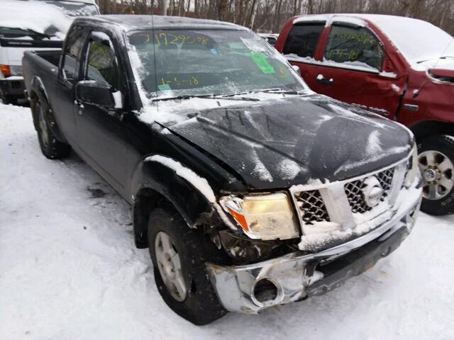 1N6AD06W67C431520 - 2007 NISSAN FRONTIER K BLACK photo 1