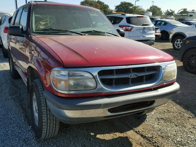 1FMZU34X3WUD32001 - 1998 FORD EXPLORER BURGUNDY photo 9