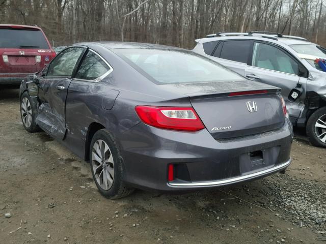 1HGCT1B81EA012531 - 2014 HONDA ACCORD EXL GRAY photo 3