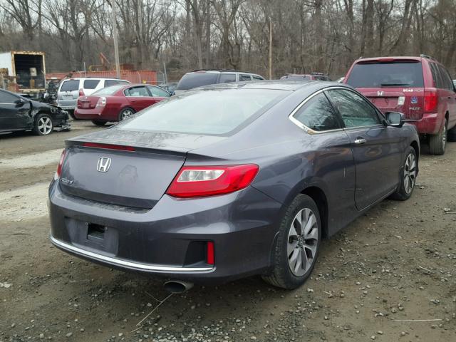 1HGCT1B81EA012531 - 2014 HONDA ACCORD EXL GRAY photo 4