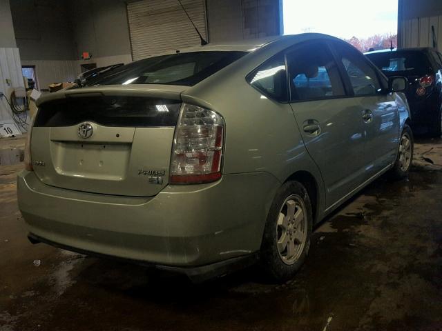 JTDKB20U163141846 - 2006 TOYOTA PRIUS GREEN photo 4