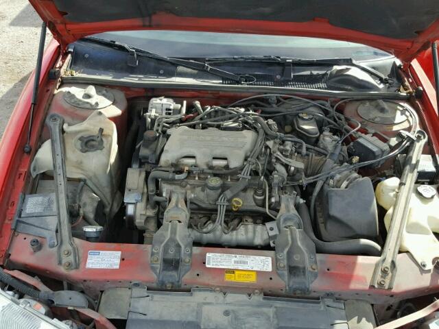 2G1WW12M0V9334114 - 1997 CHEVROLET MONTE CARL RED photo 7