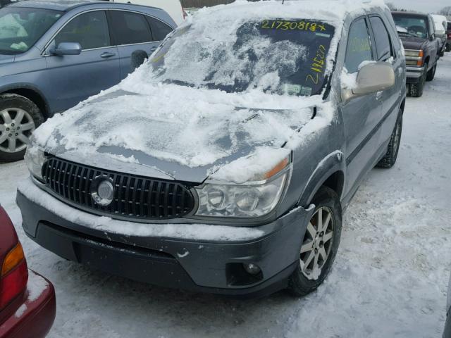 3G5DA03E34S558419 - 2004 BUICK RENDEZVOUS SILVER photo 2