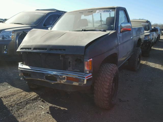 1N6SD11Y0NC335639 - 1992 NISSAN TRUCK SHOR GRAY photo 2