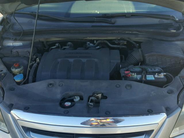 5FNRL38606B054465 - 2006 HONDA ODYSSEY EX GRAY photo 7