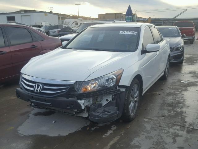 1HGCP3F83CA026664 - 2012 HONDA ACCORD EXL WHITE photo 2