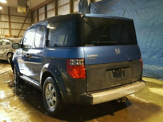 5J6YH27646L012803 - 2006 HONDA ELEMENT EX BLUE photo 3