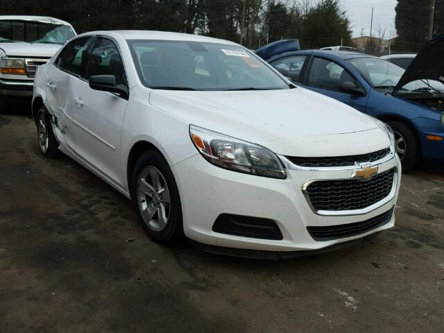 1G11B5SL5FF239447 - 2015 CHEVROLET MALIBU LS WHITE photo 1