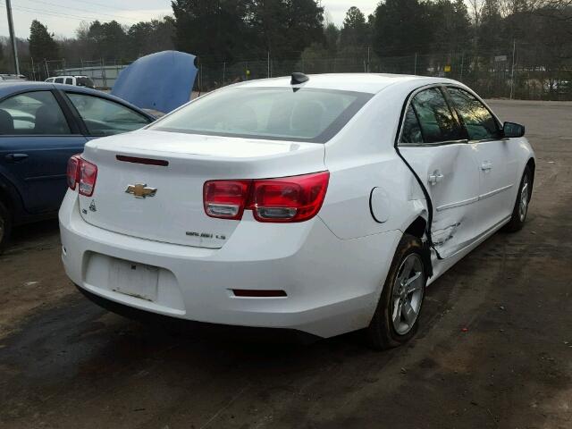 1G11B5SL5FF239447 - 2015 CHEVROLET MALIBU LS WHITE photo 4