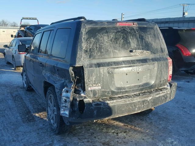 1J8FF28W17D355932 - 2007 JEEP PATRIOT SP GRAY photo 3