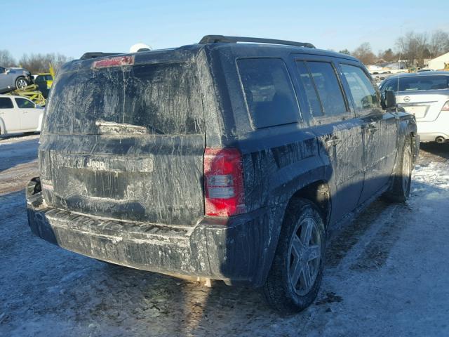 1J8FF28W17D355932 - 2007 JEEP PATRIOT SP GRAY photo 4