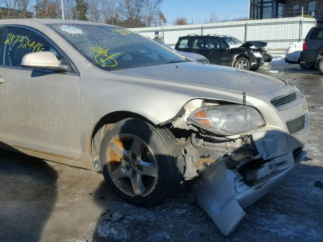 1G1ZC5E07AF303031 - 2010 CHEVROLET MALIBU 1LT 银色 照片 9