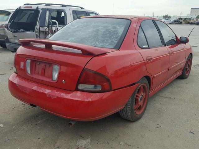 3N1AB51D12L711888 - 2002 NISSAN SENTRA SE- RED photo 4