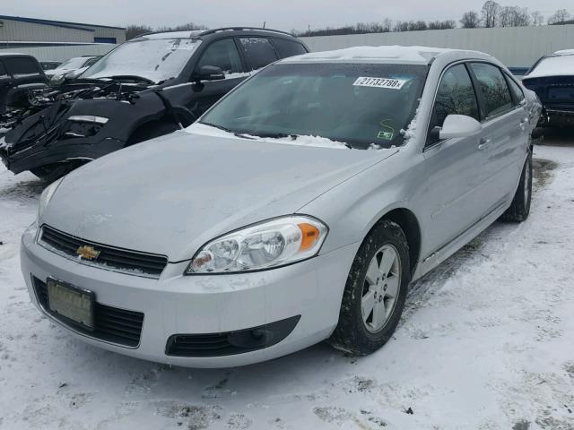 2G1WG5EKXB1231629 - 2011 CHEVROLET IMPALA LT SILVER photo 2