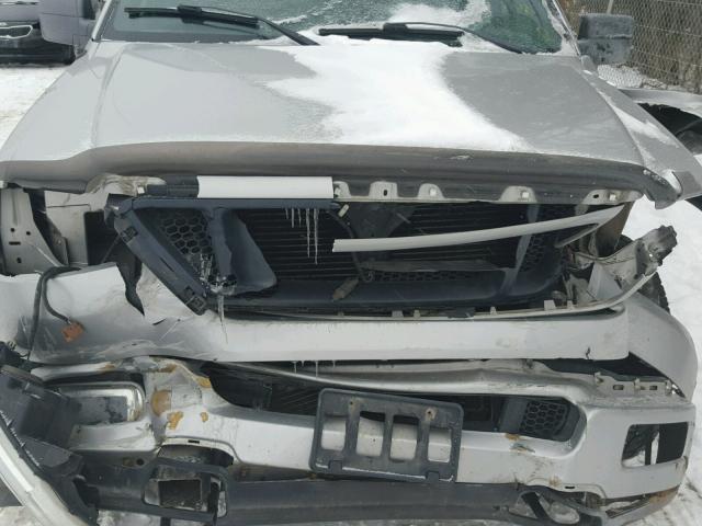 1FTPW14505FB73756 - 2005 FORD F150 SUPER SILVER photo 7