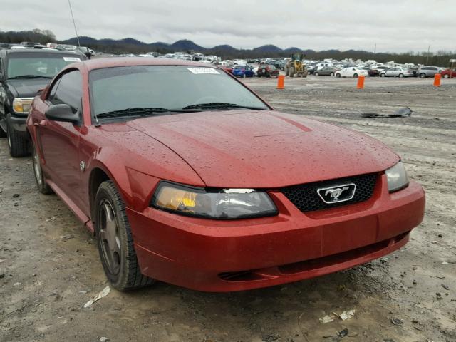 1FAFP40464F115615 - 2004 FORD MUSTANG RED photo 1