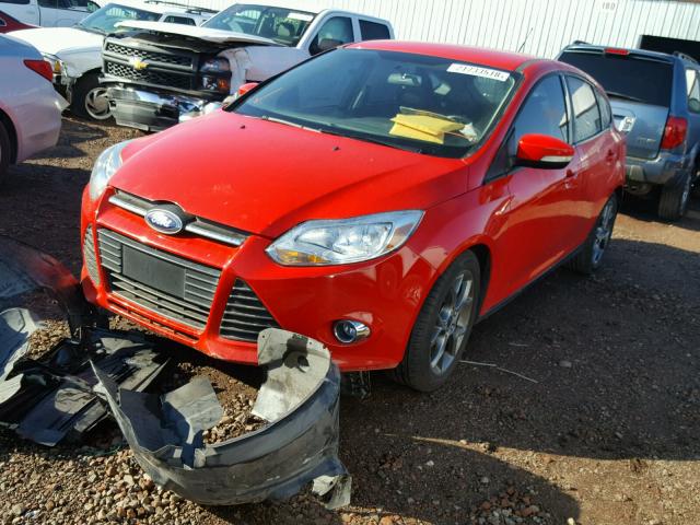 1FADP3K24EL145924 - 2014 FORD FOCUS SE RED photo 2