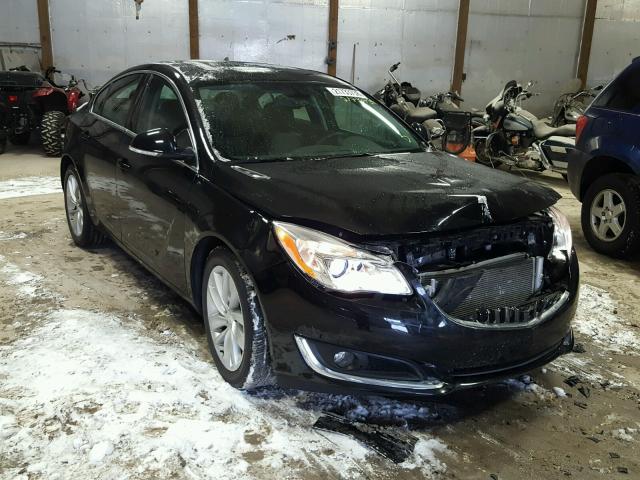 2G4GK5EX5F9274803 - 2015 BUICK REGAL BLACK photo 1