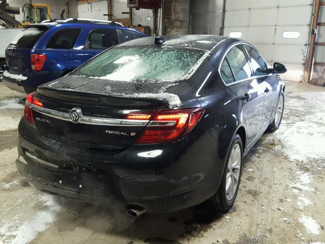 2G4GK5EX5F9274803 - 2015 BUICK REGAL BLACK photo 4