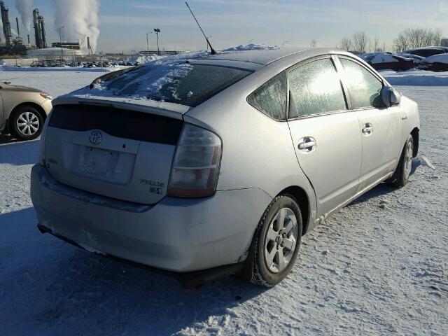 JTDKB20U277090920 - 2007 TOYOTA PRIUS SILVER photo 4