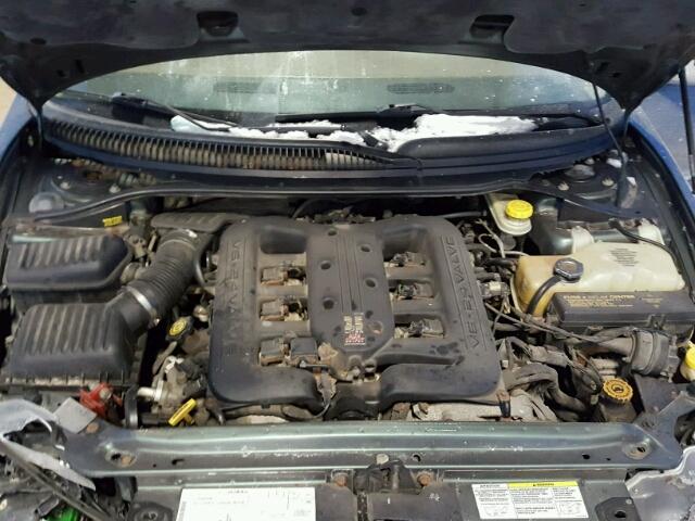 2C3HE66G52H132203 - 2002 CHRYSLER 300M GREEN photo 7