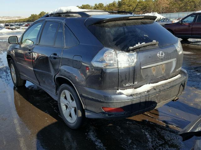 2T2HA31U04C029184 - 2004 LEXUS RX 330 BLUE photo 3