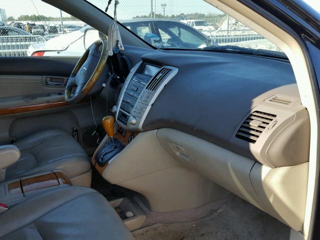 2T2HA31U04C029184 - 2004 LEXUS RX 330 BLUE photo 5