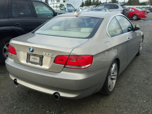 WBAWB73578P040290 - 2008 BMW 335 I SILVER photo 4