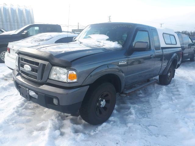 1FTYR44U67PA70049 - 2007 FORD RANGER SUP GRAY photo 2