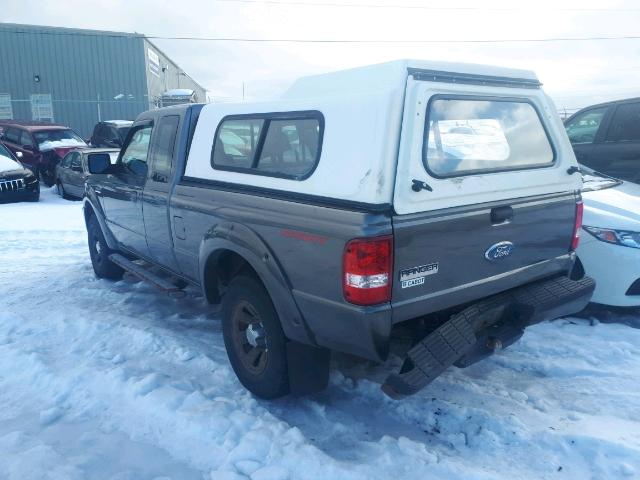 1FTYR44U67PA70049 - 2007 FORD RANGER SUP GRAY photo 3