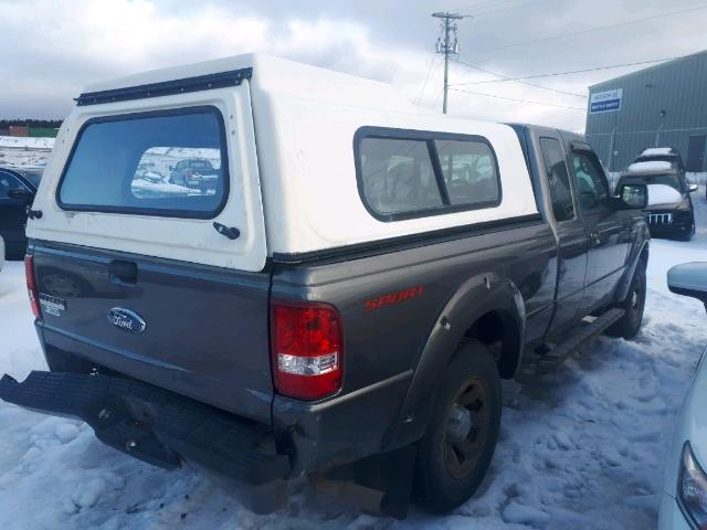 1FTYR44U67PA70049 - 2007 FORD RANGER SUP GRAY photo 4