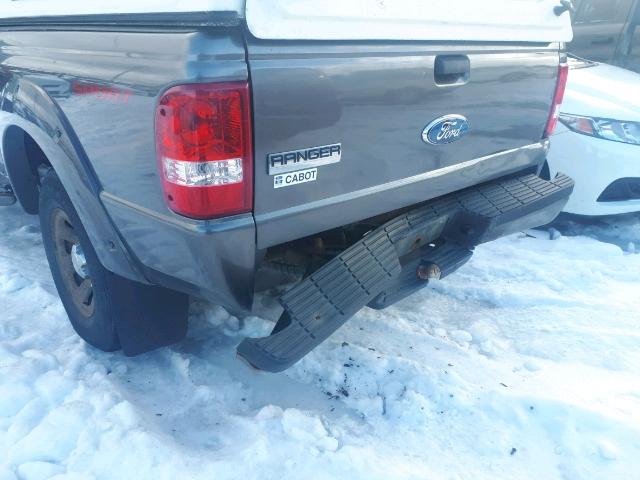 1FTYR44U67PA70049 - 2007 FORD RANGER SUP GRAY photo 9