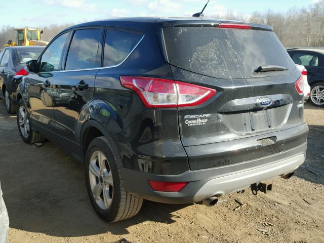 1FMCU0G91GUA07088 - 2016 FORD ESCAPE SE BLACK photo 3