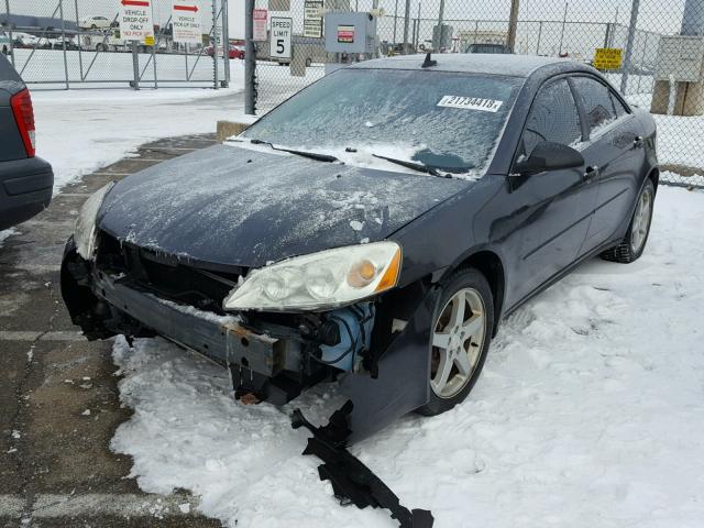 1G2ZG57N884215054 - 2008 PONTIAC G6 BASE BLACK photo 2