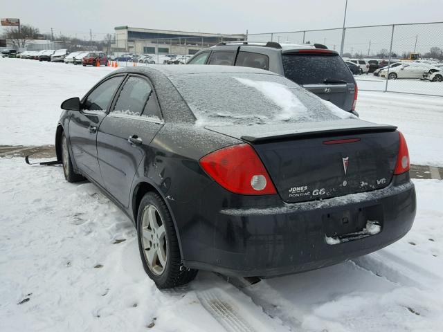 1G2ZG57N884215054 - 2008 PONTIAC G6 BASE BLACK photo 3