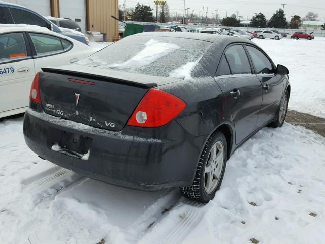 1G2ZG57N884215054 - 2008 PONTIAC G6 BASE BLACK photo 4