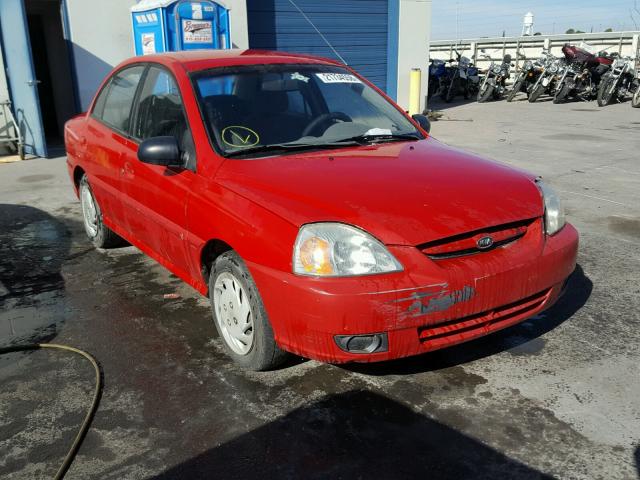 KNADC125836240225 - 2003 KIA RIO RED photo 1