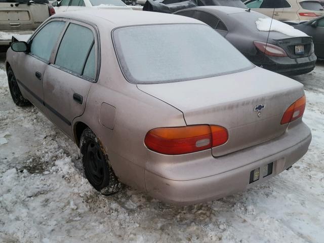 1Y1SK52842Z417988 - 2002 CHEVROLET GEO PRIZM TAN photo 3