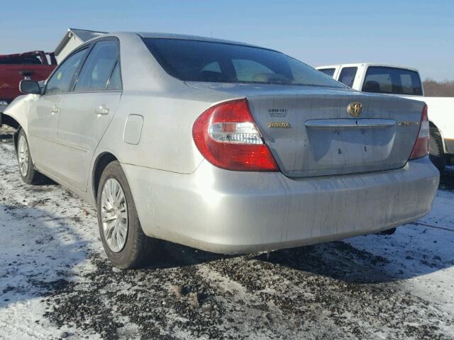 4T1BE30K63U152435 - 2003 TOYOTA CAMRY LE SILVER photo 3