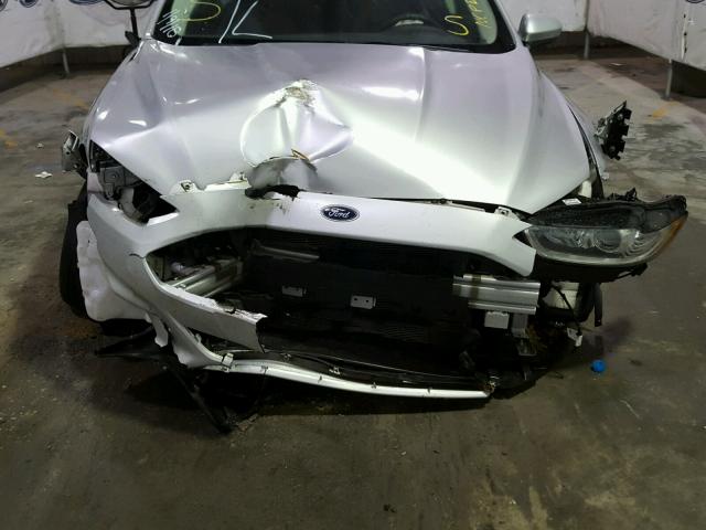 3FA6P0G73ER349272 - 2014 FORD FUSION S SILVER photo 7