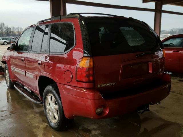 1GKDS13S922311582 - 2002 GMC ENVOY MAROON photo 3